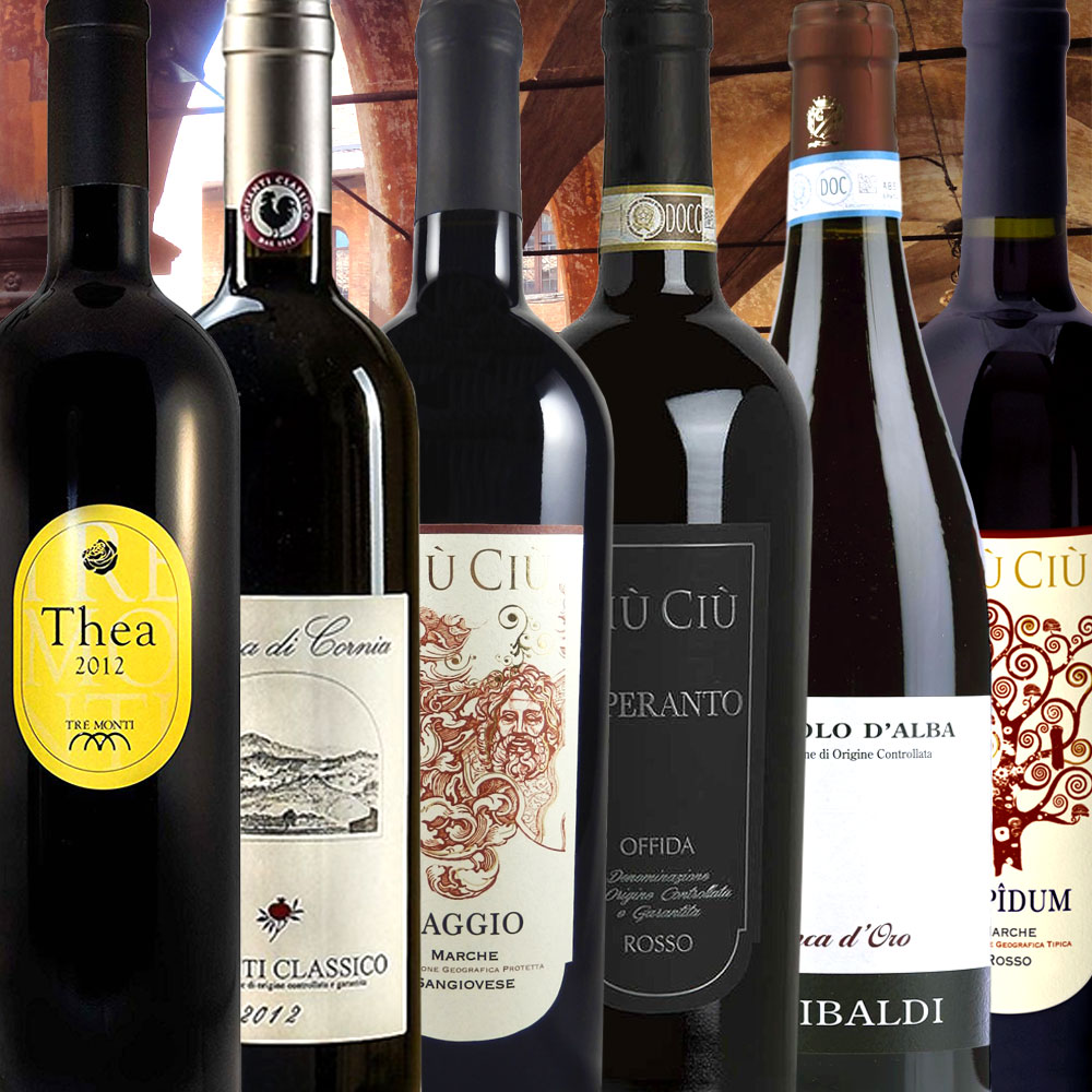 Probierpaket besondere Rotweine aus Italien "Italia Nobile"