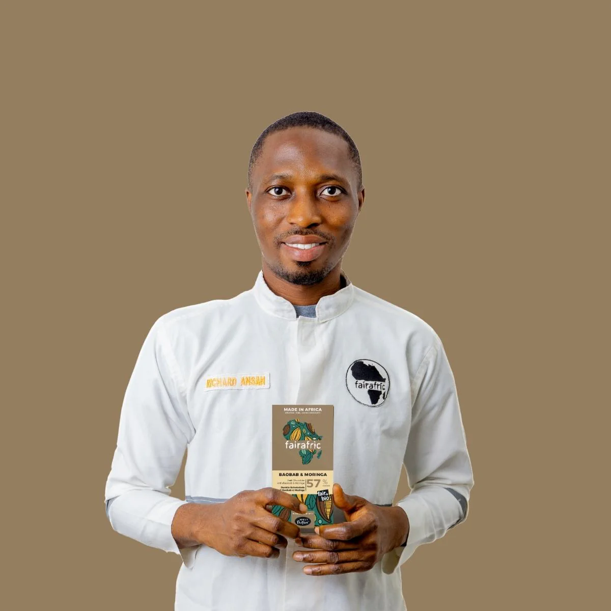 Baobab & Moringa Schokolade Fairafric 57% Kakaoanteil