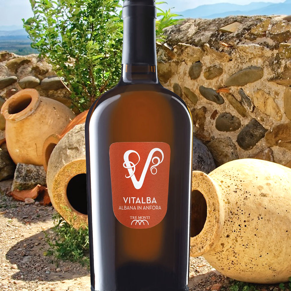Vitalba Albana DOCG  Anfora Orange Wine Tre Monti