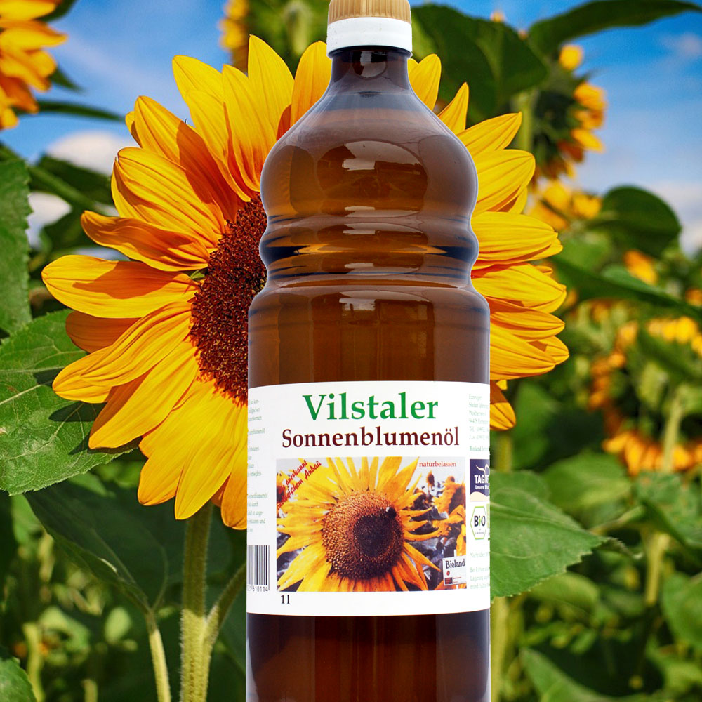 Sonnenblumenöl, 1 Liter  Niederbayern, Stefan Jahrstorfer