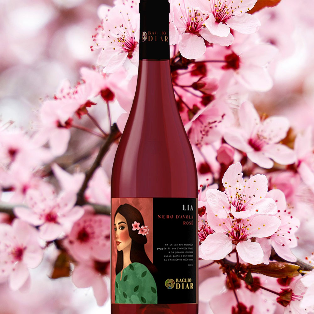 Nero D´Avola Rosé Lia DOC Sicilia Baglio Diar
